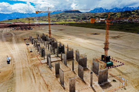 El Aeropuerto Internacional de Chinchero en Urubamba: Avances y Progreso desde su Inicio